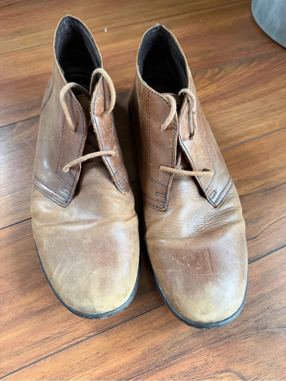 Born Men's Brown Leather Chukka Boots